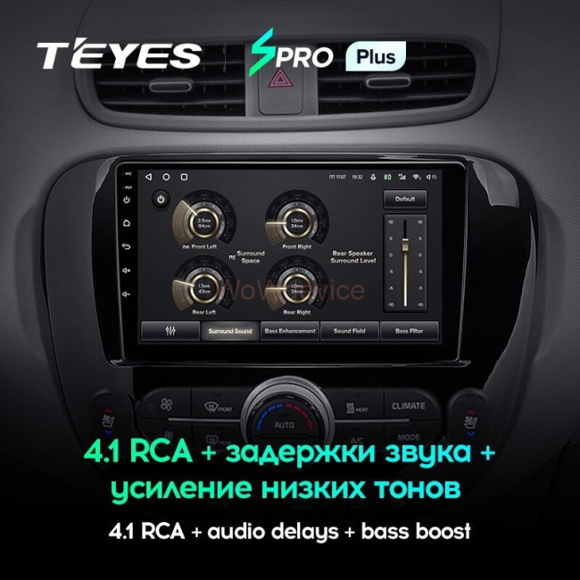 Штатная магнитола Teyes SPRO Plus 6/128 Kia Soul 2 PS (2013-2019) F1