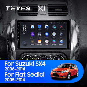 Штатная магнитола Teyes X1 4G 2/32 Suzuki SX4 1 (2006-2014)