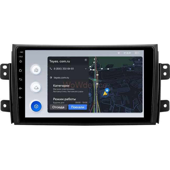 Штатная магнитола Teyes X1 4G 2/32 Suzuki SX4 1 (2006-2014)