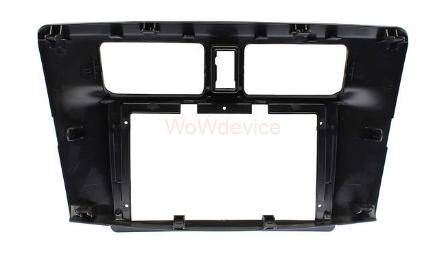 Рамка магнитолы 9.0" (цв.Черный) для DAIHATSU Move 2012-2014