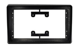 Рамка магнитолы 9.0" (цв.Черный) для TOYOTA Tacoma 2016+ Левый руль / ver.1