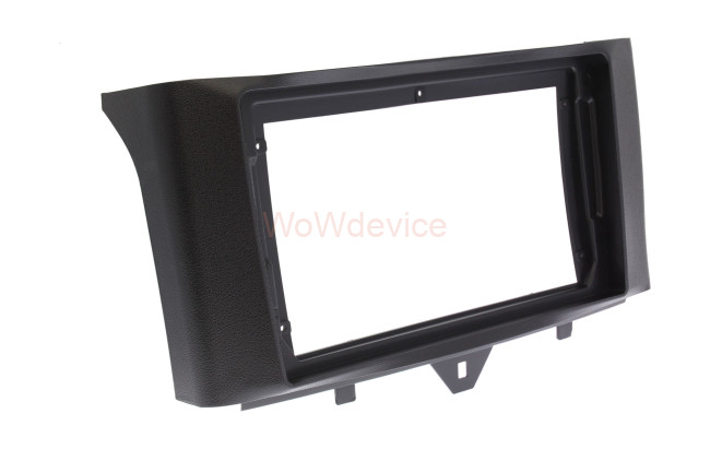 Рамка магнитолы 9.0" (цв.Черный) для SMART ForTwo (451) 2011-2017