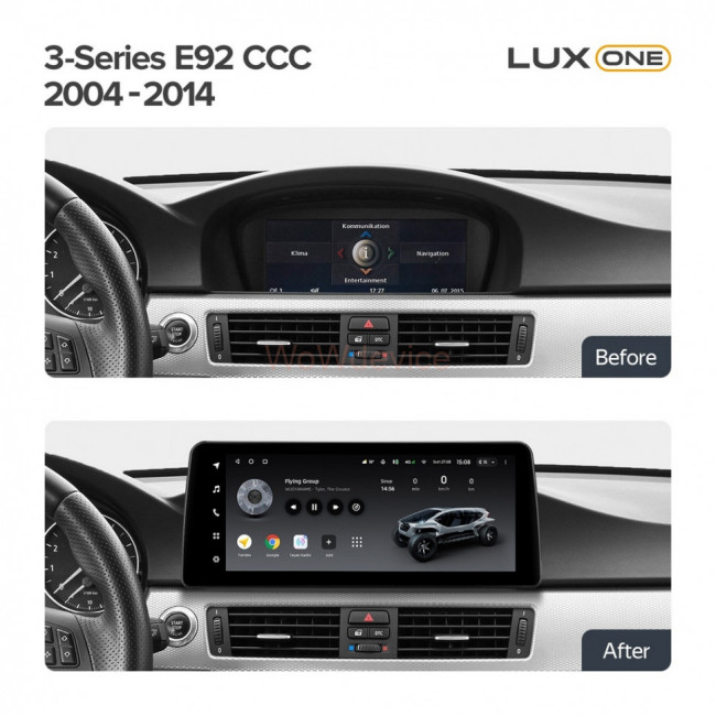Штатная магнитола Teyes LUX ONE BMW 3-Series E92 (CCC) (2004-2014) Штатная магнитола Teyes LUX ONE BMW 3-Series E92 (CCC) (2004-2014)