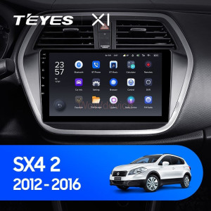 Штатная магнитола Teyes X1 4G 2/32 Suzuki SX4 2 (2012-2016)