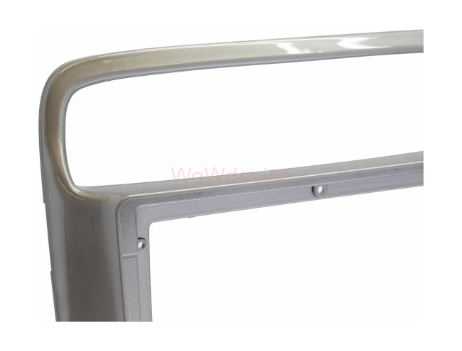 Рамка магнитолы 9.0" (цв.Серый) для HONDA Stream 2000-2003