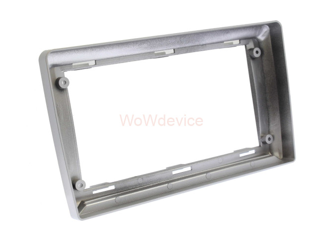 Рамка магнитолы 9.0" (цв.Серый) для KIA Sportage 2005-2009 ver.1