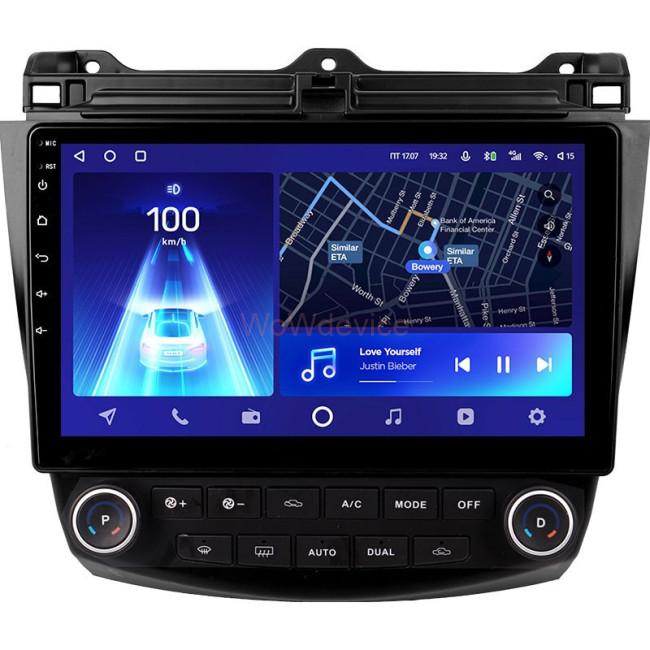 Штатная магнитола Teyes CC2 Plus 6/128 Honda Accord 7 (2005-2008)