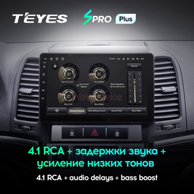 Штатная магнитола Teyes SPRO Plus 3/32 Hyundai Santa Fe 2 (2006-2012) Штатная магнитола Teyes SPRO Plus 3/32 Hyundai Santa Fe 2 (2006-2012)