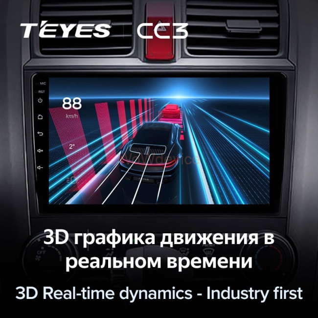 Штатная магнитола Teyes CC3 360 6/128 Honda CR-V 3 RE (2006-2012) Штатная магнитола Teyes CC3 360 6/128 Honda CR-V 3 RE (2006-2012)
