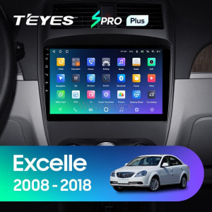 Штатная магнитола Teyes SPRO Plus 4/64 Buick Excelle (2008-2018)