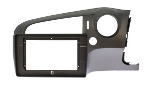Рамка магнитолы 10.2" (цв.Черный) для HONDA Stream 2006-2014 Правый руль