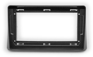 Рамка магнитолы 9.0" (цв.Черный) для TOYOTA Hilux Surf 2002-2009
