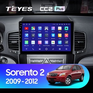Штатная магнитола Teyes CC2 Plus 3/32 Kia Sorento 2 XM (2009-2012) Тип-A