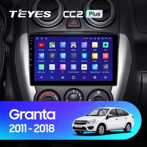 Штатная магнитола Teyes CC2 Plus 4/64 LADA Granta Sport 2011-2018 Тип-B