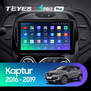 Штатная магнитола Teyes SPRO Plus 6/128 Renault Kaptur (2016-2019) F1