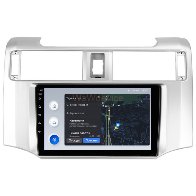 Штатная магнитола Teyes X1 4G 2/32 Toyota 4Runner 5 N280 (2009-2020) Штатная магнитола Teyes X1 4G 2/32 Toyota 4Runner 5 N280 (2009-2020)