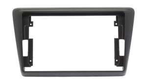 Рамка магнитолы 9.0" (цв.Черный) для SKODA Rapid 2013-2021