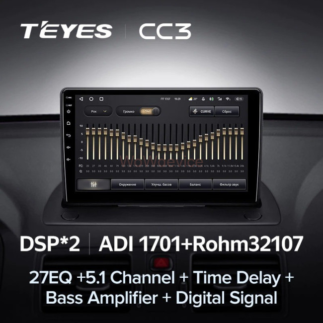Штатная магнитола Teyes CC3 6/128 Volvo XC90 Тип-C (2002-2014) Штатная магнитола Teyes CC3 6/128 Volvo XC90 Тип-C (2002-2014)