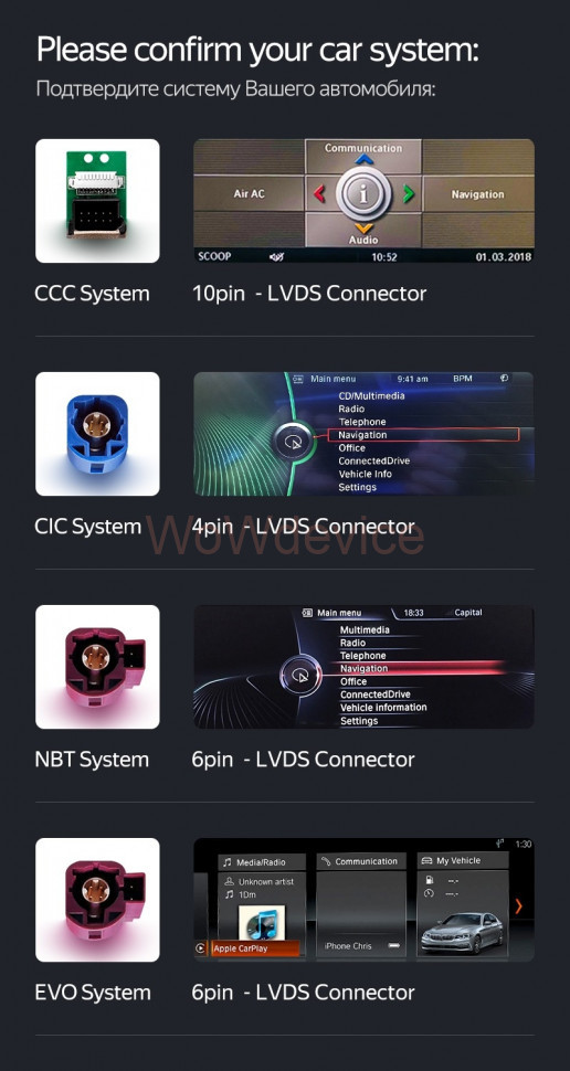 Штатная магнитола Teyes LUX ONE BMW X3 F25 (NBT) (2013-2017)