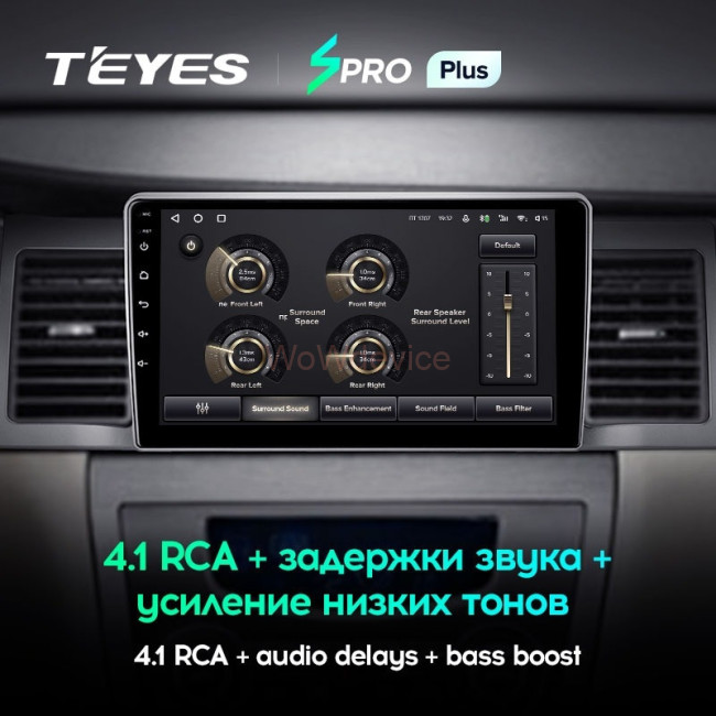 Штатная магнитола Teyes SPRO Plus 4/64 Geely SC7 (2011-2015) Штатная магнитола Teyes SPRO Plus 4/64 Geely SC7 (2011-2015)