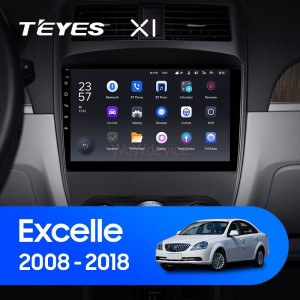 Штатная магнитола Teyes X1 4G 2/32 Buick Excelle (2008-2018)