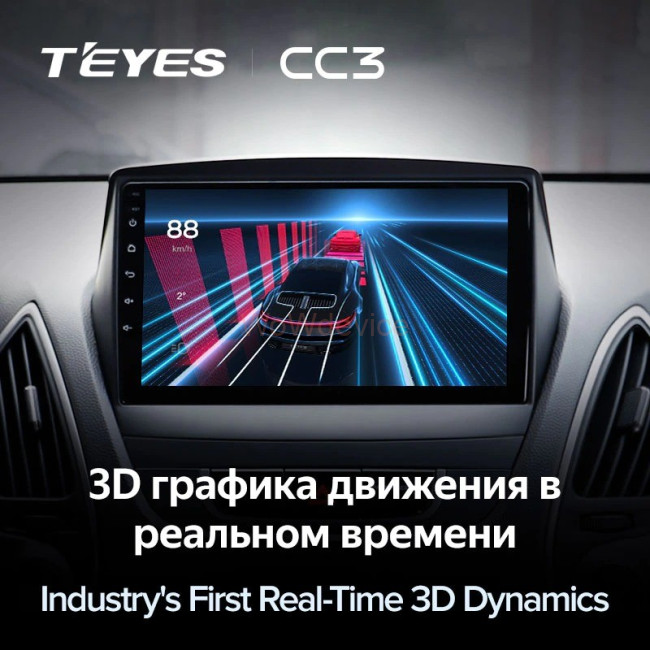 Штатная магнитола Teyes CC3 3/32 Hyundai ix35 (2009-2015) (Tucson 2) Тип-C Штатная магнитола Teyes CC3 3/32 Hyundai ix35 (2009-2015) (Tucson 2) Тип-C