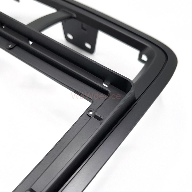 Рамка магнитолы 9.0" (цв.Серый) для DODGE Caliber 2009-2012