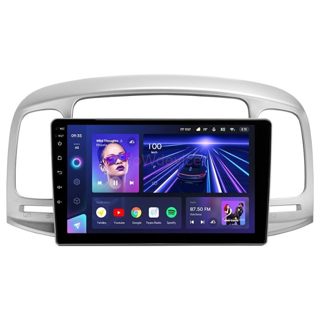 Штатная магнитола Teyes CC3 3/32 Hyundai Accent 3 (2006-2011)