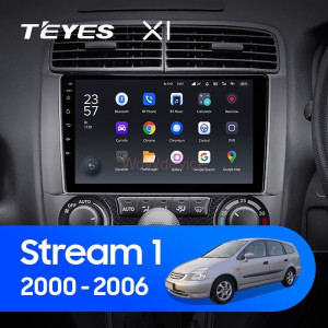 Штатная магнитола Teyes X1 4G 2/32 Honda Stream 1 (2000-2006)