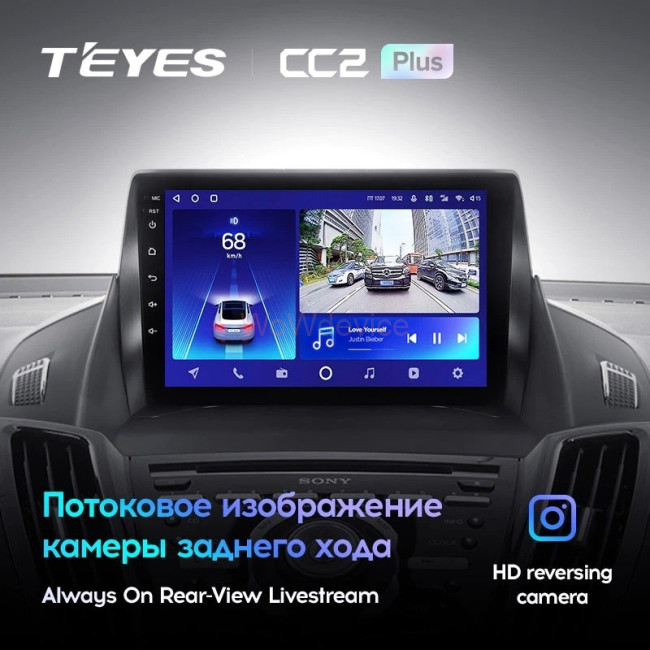 Штатная магнитола Teyes CC2 Plus 4/64 Ford Kuga 2 (2012-2019) Тип-A Штатная магнитола Teyes CC2 Plus 4/64 Ford Kuga 2 (2012-2019) Тип-A