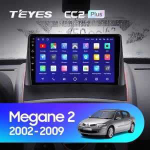 Штатная магнитола Teyes CC2 Plus 4/64 Renault Megane 2 (2002-2009)