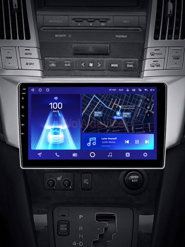 Штатная магнитола Teyes CC2L Plus 1/16 Toyota Harrier (2003-2009)