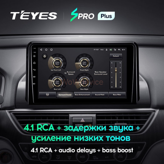 Штатная магнитола Teyes SPRO Plus 3/32 Honda Accord 10 CV (2017-2021) Тип-В