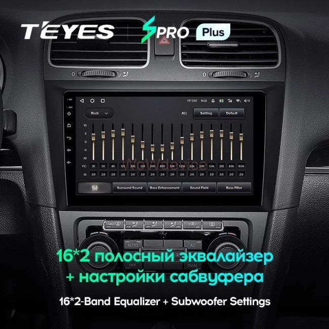 Штатная магнитола Teyes SPRO Plus 6/128 Volkswagen Golf 6 (2008-2016)