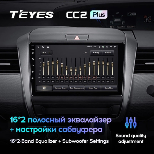 Штатная магнитола Teyes CC2 Plus 4/64 Honda Freed 2 (2016-2020)