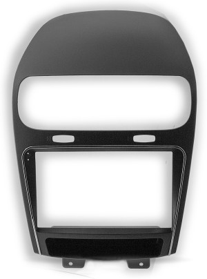 Рамка магнитолы 9.0" (цв.Черный) для FIAT Freemont 2011-2016 / DODGE Journey 2011+