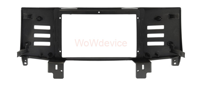 Рамка магнитолы 9.0" (цв.Серый) для TOYOTA Mark X 2004-2009, Reiz 2005-2010 Правый руль