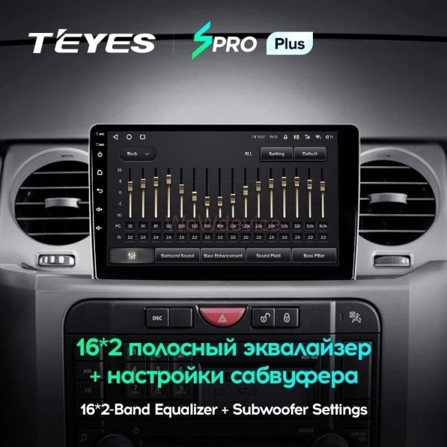 Штатная магнитола Teyes SPRO Plus 6/128 Land Rover Freelander 3 (2005-2009) Штатная магнитола Teyes SPRO Plus 6/128 Land Rover Freelander 3 (2005-2009)