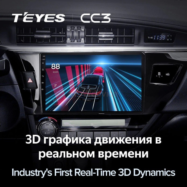Штатная магнитола Teyes CC3 360 6/128 Toyota Corolla (2012-2016) Тип-B Штатная магнитола Teyes CC3 360 6/128 Toyota Corolla (2012-2016) Тип-B