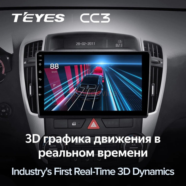 Штатная магнитола Teyes CC3 4/64 Kia Ceed (2006-2012) Штатная магнитола Teyes CC3 4/64 Kia Ceed (2006-2012)