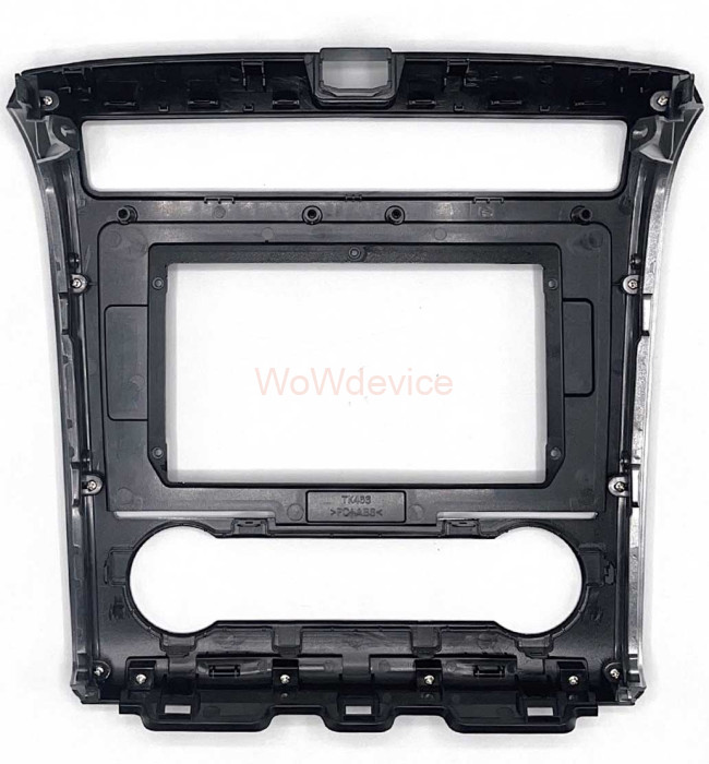 Рамка магнитолы 10.2" (цв.Глянцевый Черный) для HYUNDAI Tucson (NX4) 2020+ Кондиционер