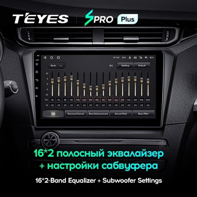Штатная магнитола Teyes SPRO Plus 6/128 Peugeot 408 (2014-2018)