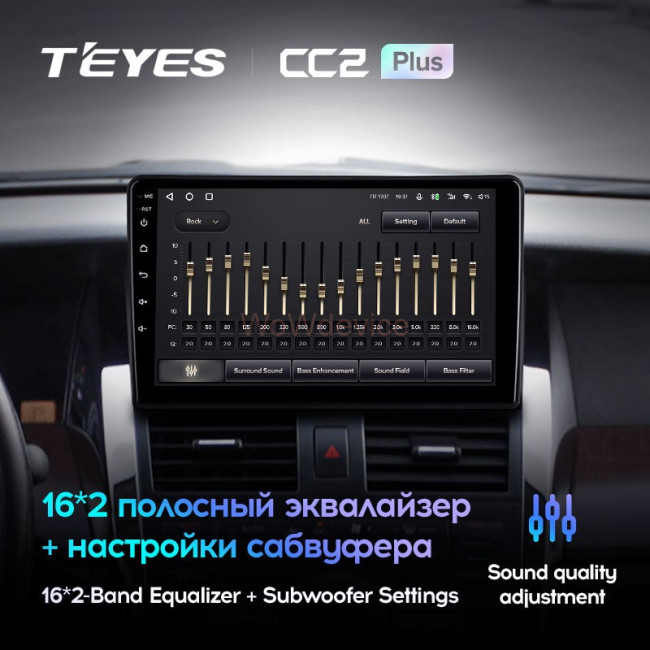 Штатная магнитола Teyes CC2L Plus 1/16 Nissan Teana J31 (2003-2008) Штатная магнитола Teyes CC2L Plus 1/16 Nissan Teana J31 (2003-2008)