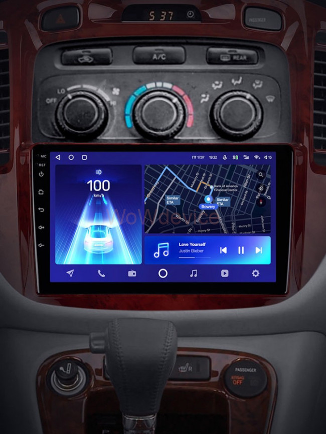 Штатная магнитола Teyes CC2L Plus 1/16 Toyota Highlander 1 XU20 (2001-2007)