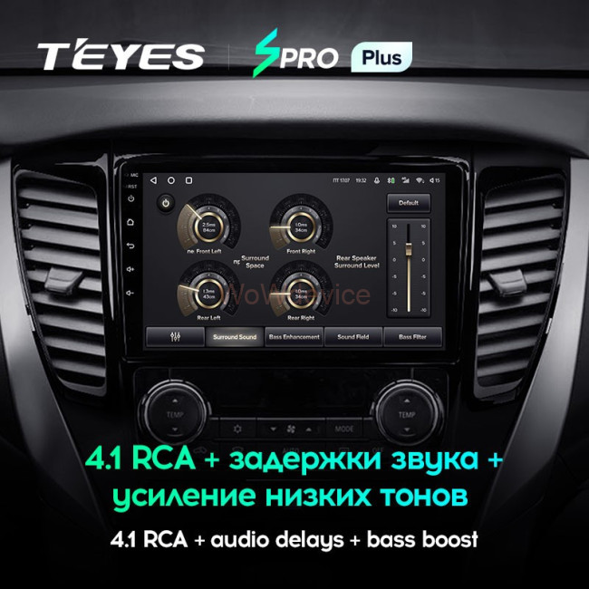 Штатная магнитола Teyes SPRO Plus 3/32 Mitsubishi Pajero Sport 3 (2016-2018)