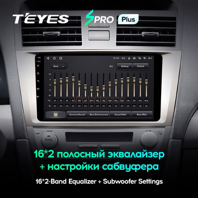 Штатная магнитола Teyes SPRO Plus 3/32 Toyota Camry 6 XV 40 50 (2006-2011) F1