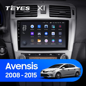 Штатная магнитола Teyes X1 4G 2/32 Toyota Avensis 3 (2008-2015)