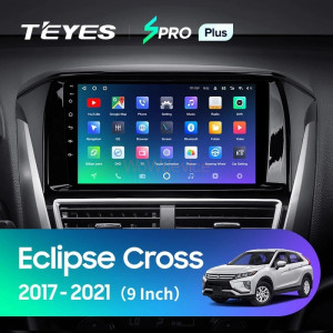 Штатная магнитола Teyes SPRO Plus 6/128 Mitsubishi Eclipse Cross 1 (2017-2021) F1