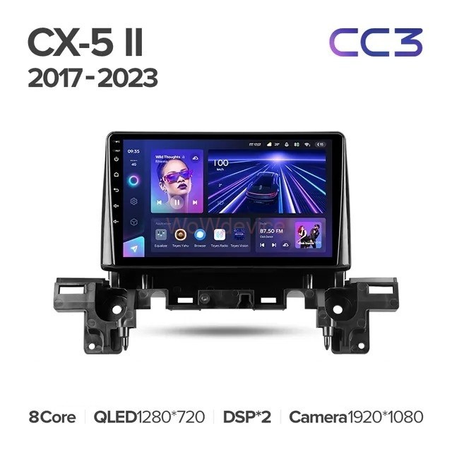 Штатная магнитола Teyes CC3L 4/32 Mazda CX-5 2 KF (2017-2023)