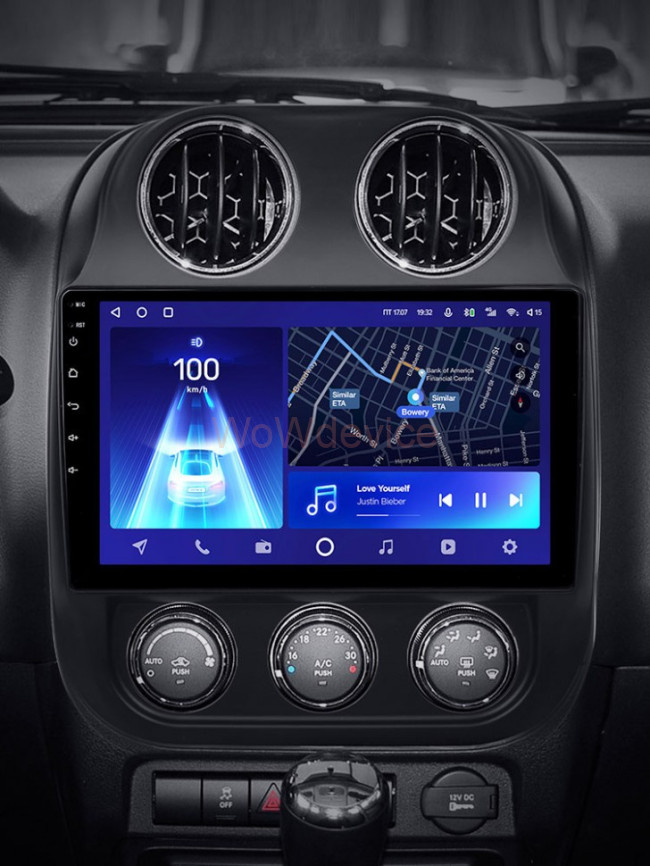 Штатная магнитола Teyes CC2L Plus 1/16 Jeep Compass 1 MK (2009-2015)